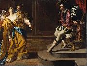 Artemisia gentileschi Esther before Ahasuerus oil painting on canvas